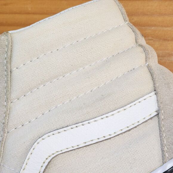 Vans Sk8-Hi Mushroom Beige Suede Canvas Unisex Sneakers W8 M6.5 - Picture 9 of 12